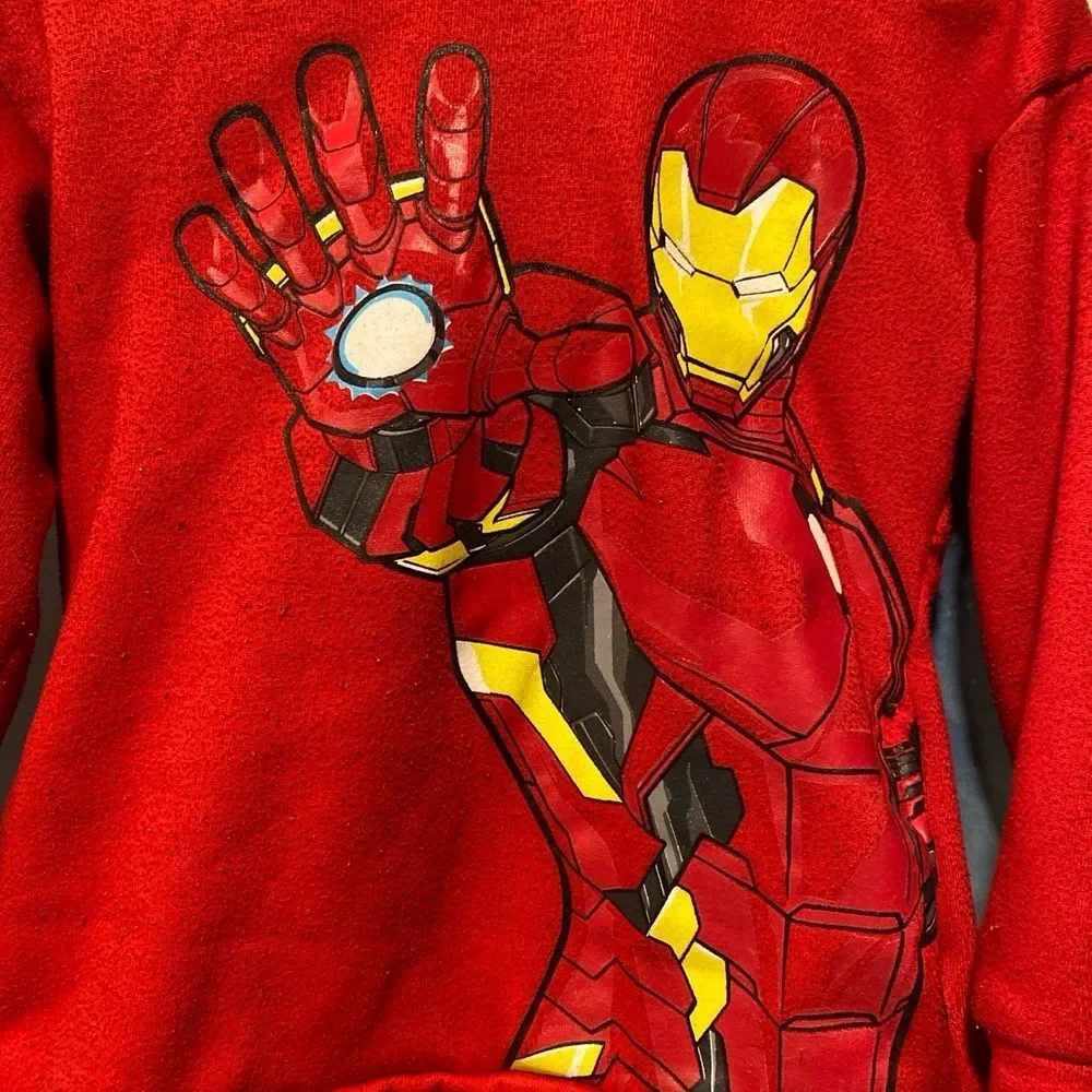 Boys 4t‎ Ironman and Minecraft Hoodies